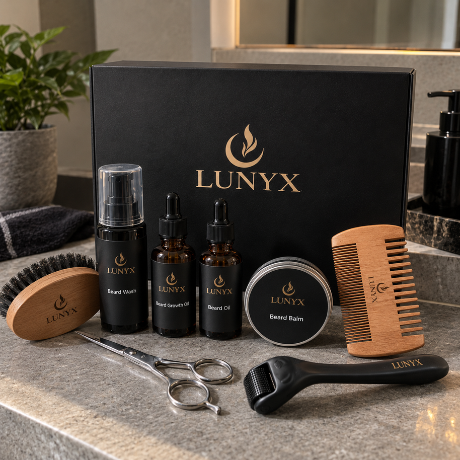 LUNYX Signature 8-Piece Beard Grooming Kit